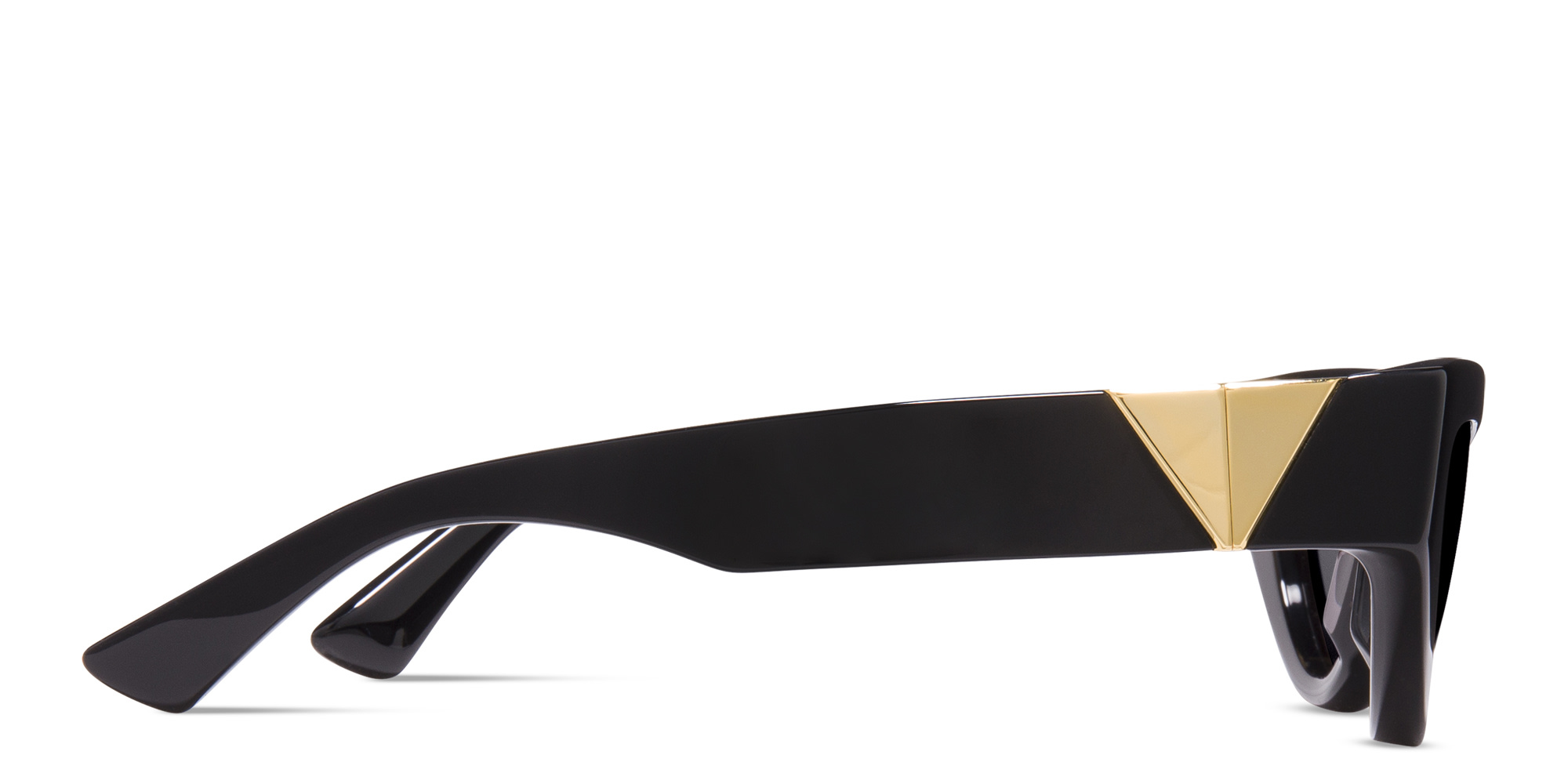 Shop BOTTEGA VENETA Cat-Eye Sunglasses in Black online.