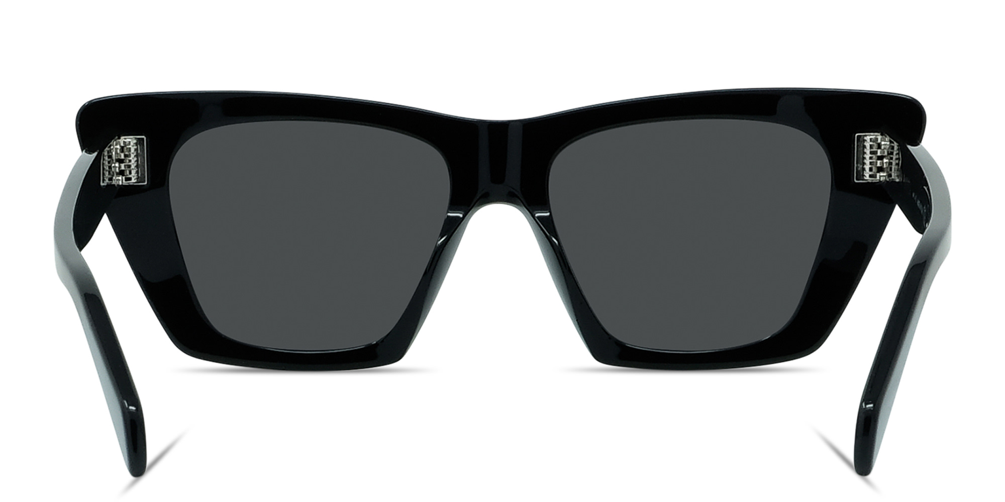 Shop CELINE 3 Dots Cat-Eye Sunglasses in Black online.