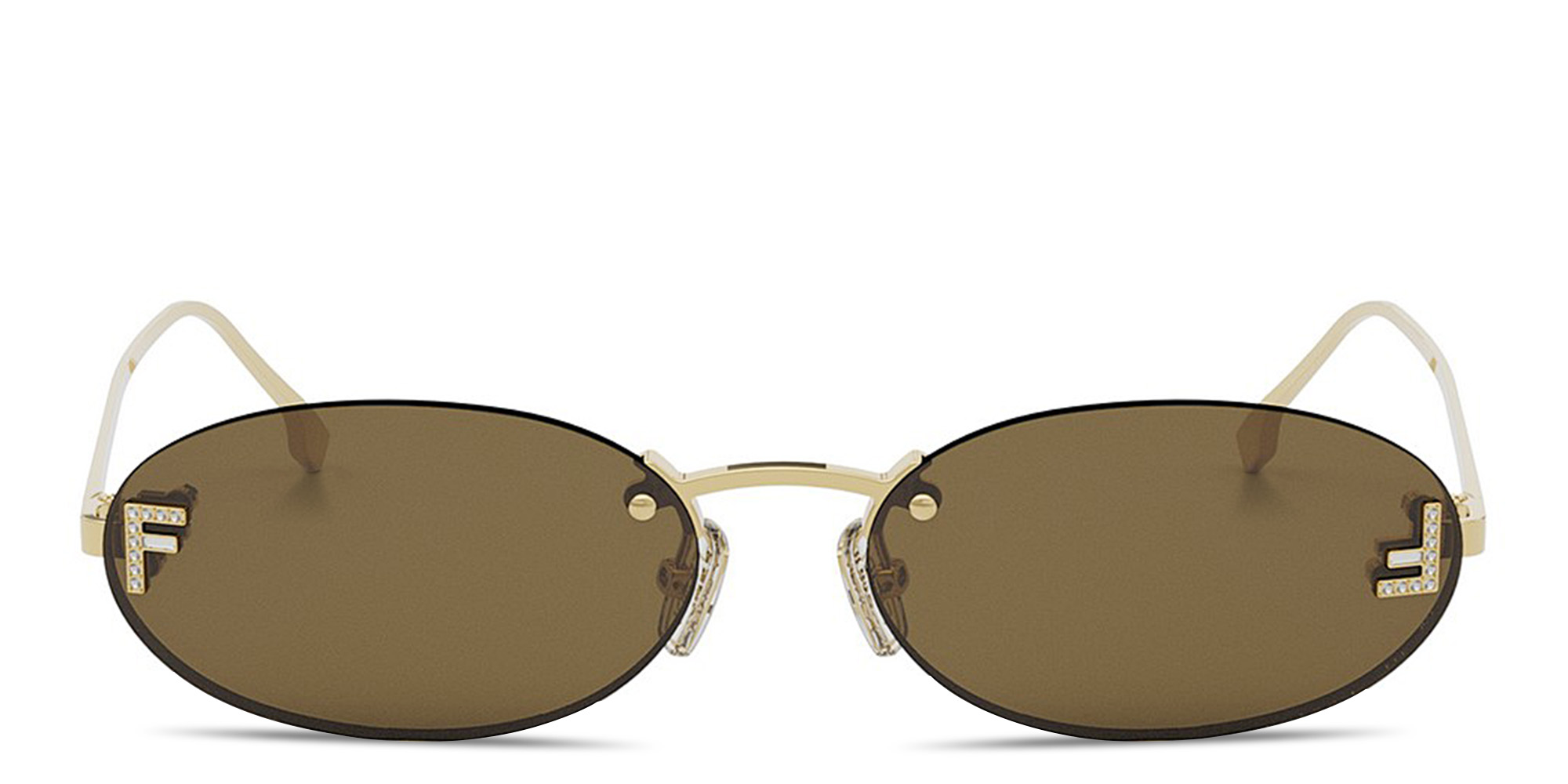 Round Sunglasses Fendi Spectacle Frames Buy FENDI Fendi First