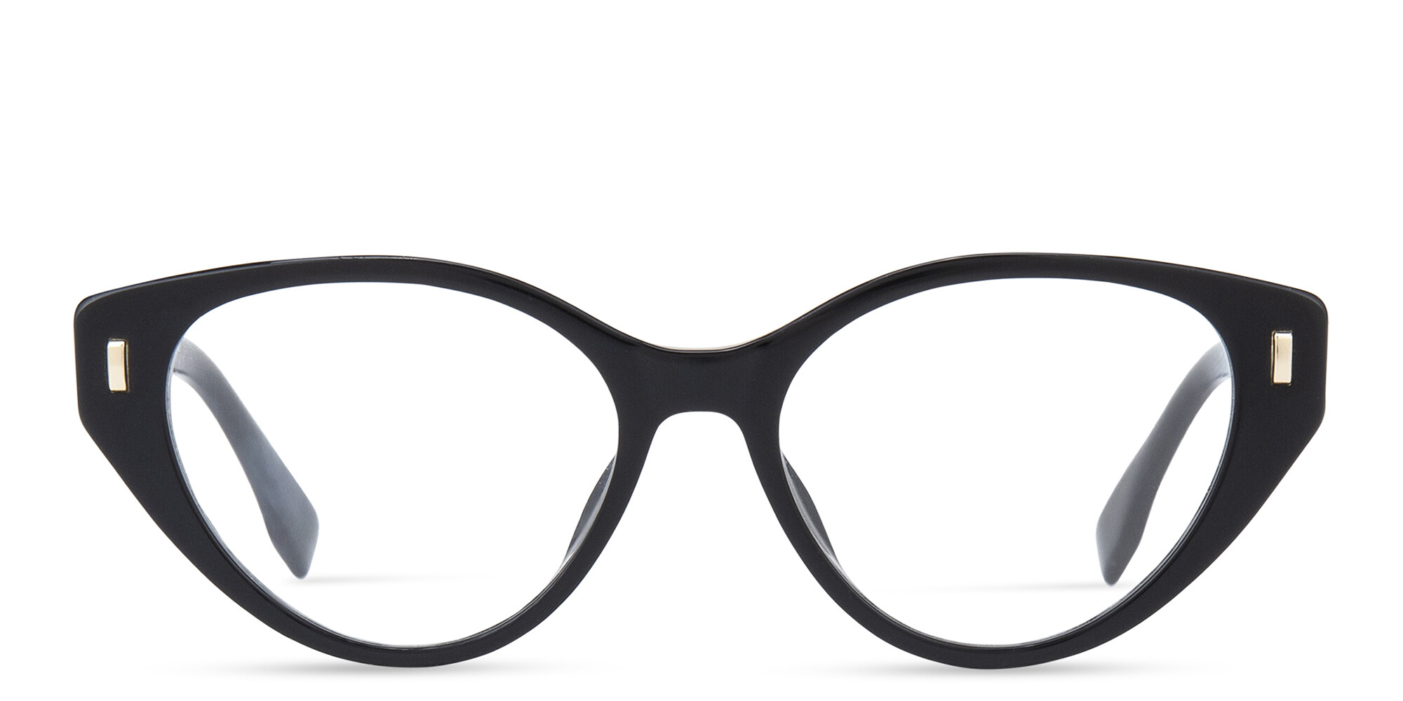Shop FENDI Fendi First Cat-Eye Eyeglasses in Black online.