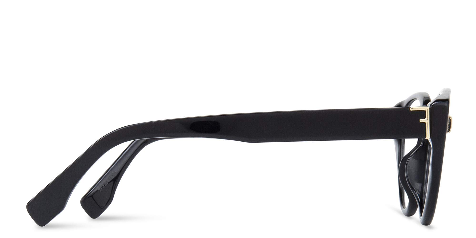 FENDI Fendi First Black Cat-Eye Eyeglasses in Black – Product Photo 4