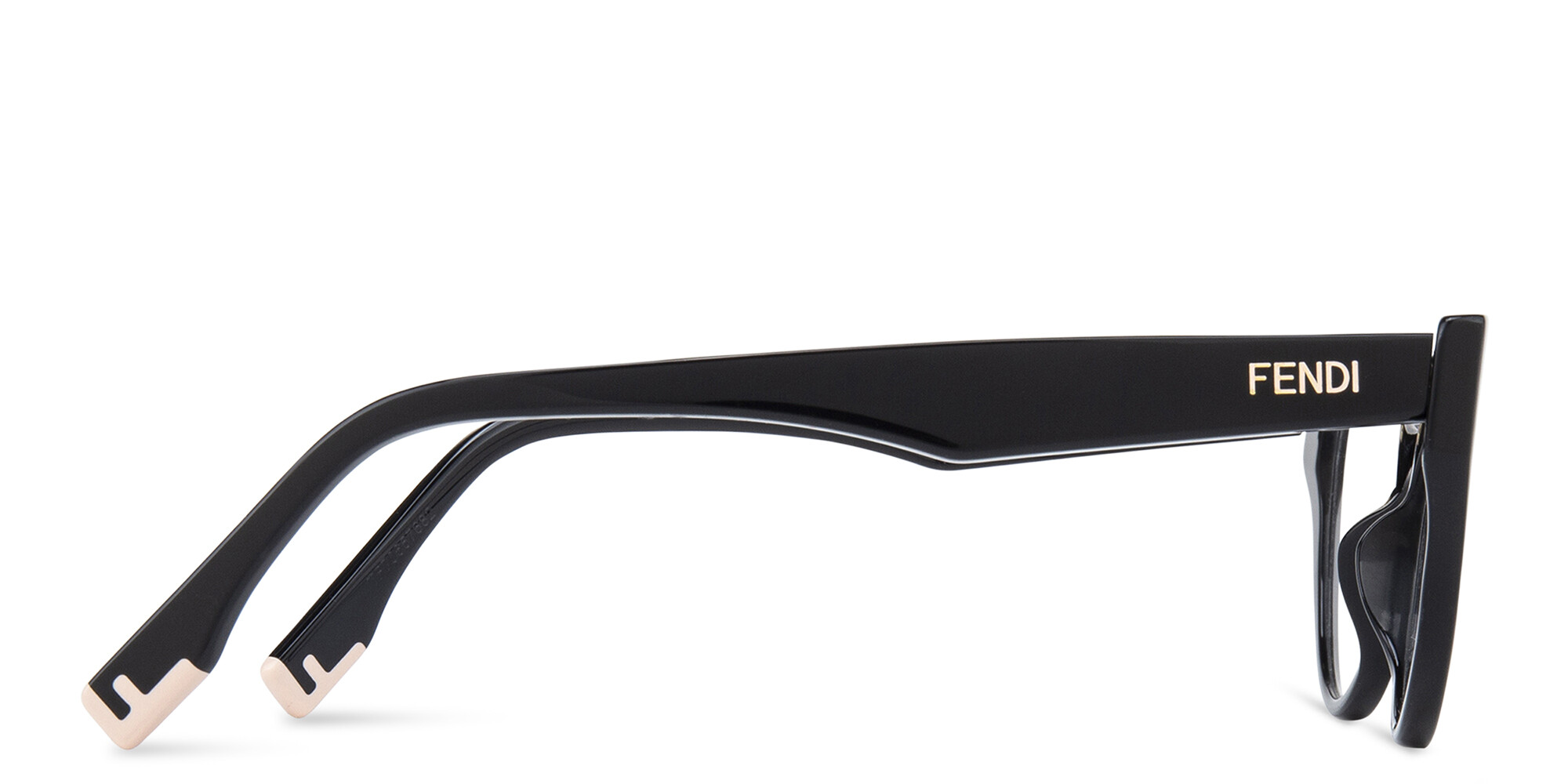 Shop FENDI Way Cat-Eye Eyeglasses in Black online.