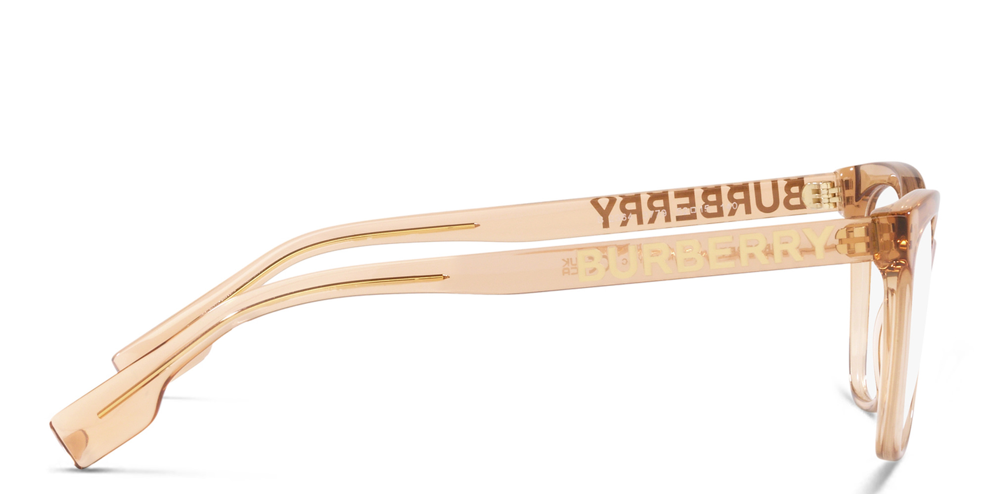 Shop BURBERRY Cat-Eye Eyeglasses in Brown online.