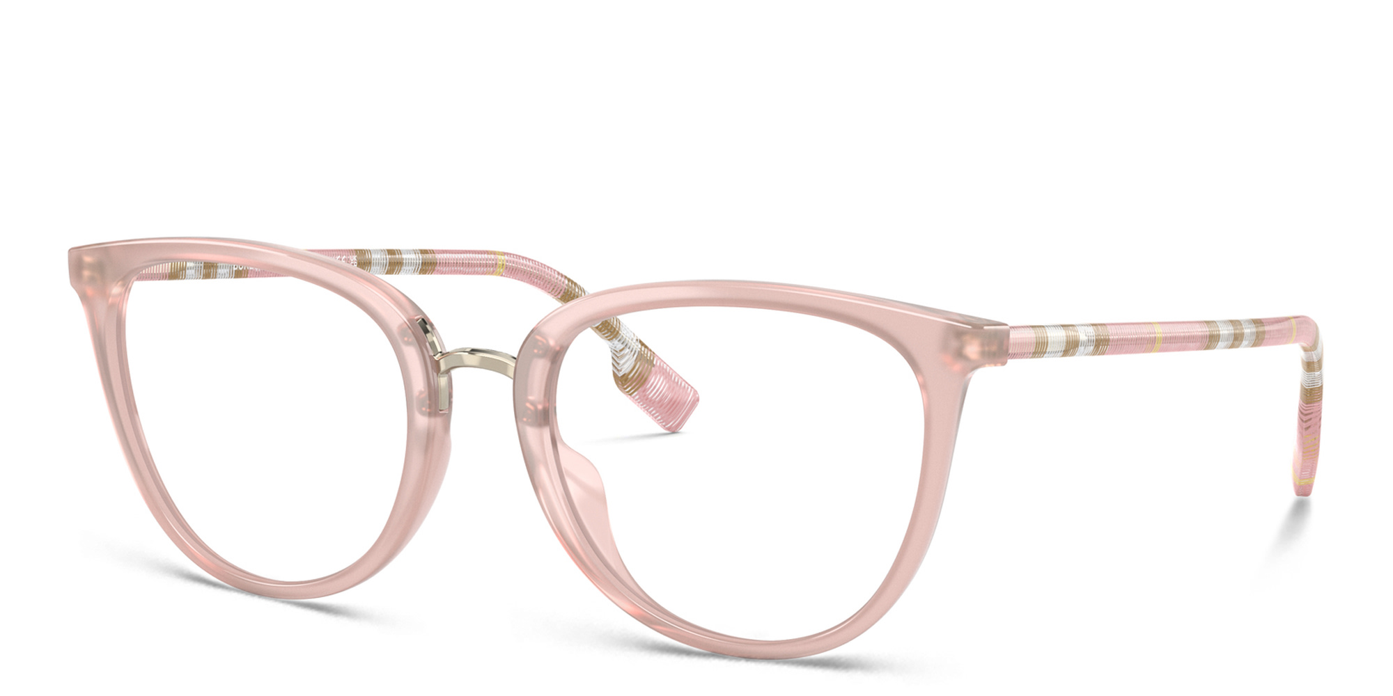 Shop BURBERRY Cat-Eye Eyeglasses in Pink online.