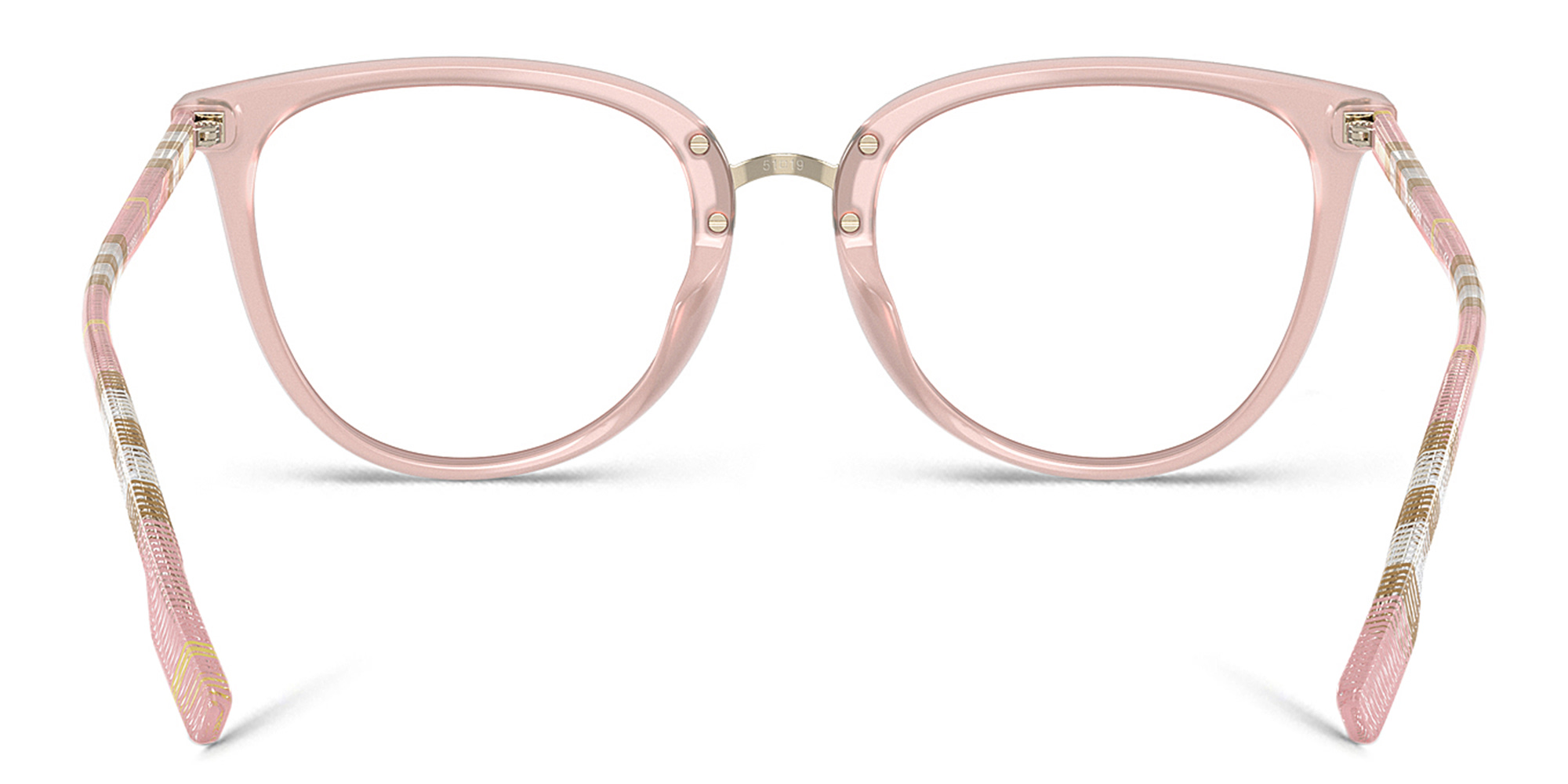 Shop BURBERRY Cat-Eye Eyeglasses in Pink online.