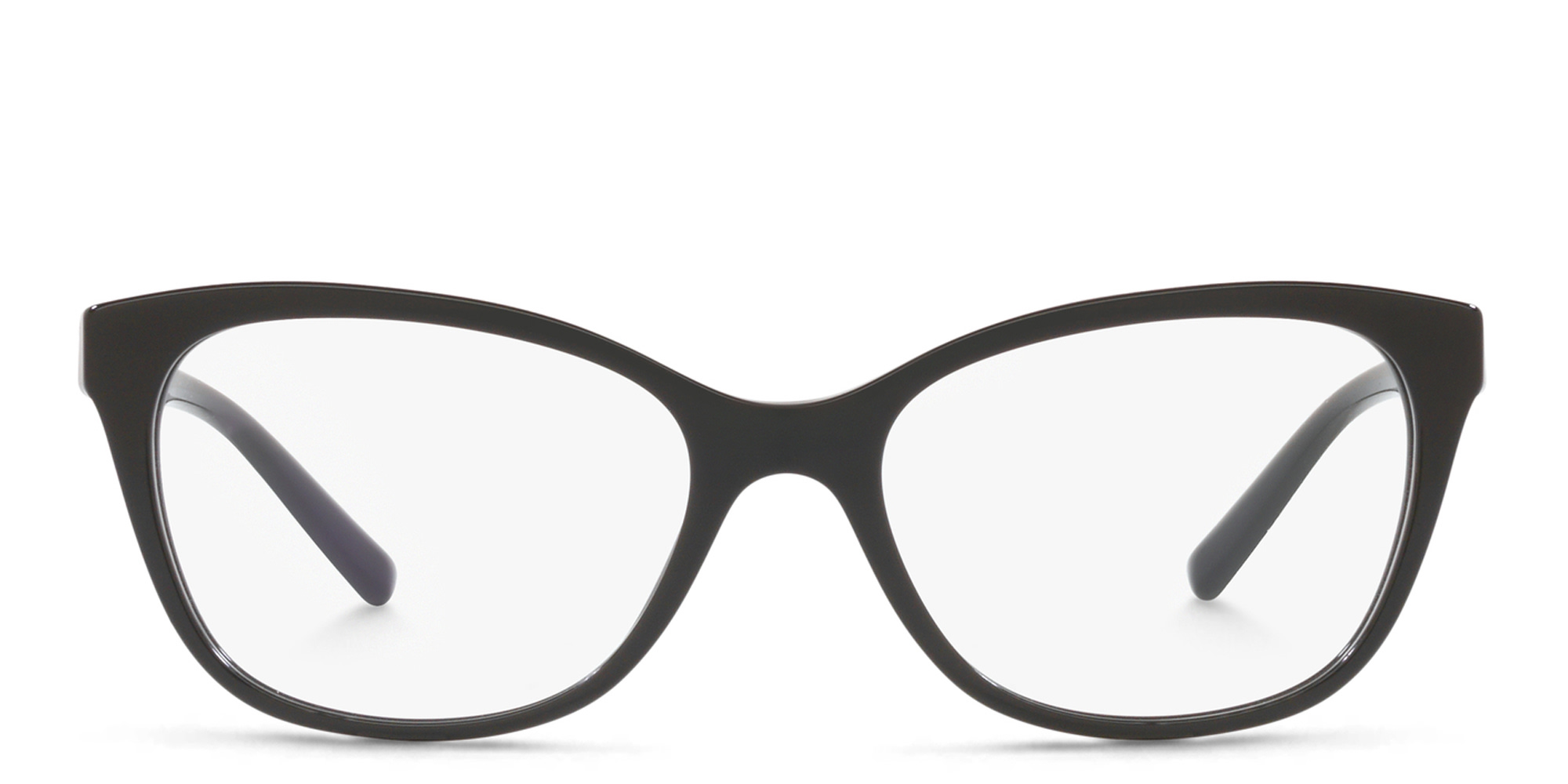 Shop BVLGARI Butterfly Eyeglasses in Black online.