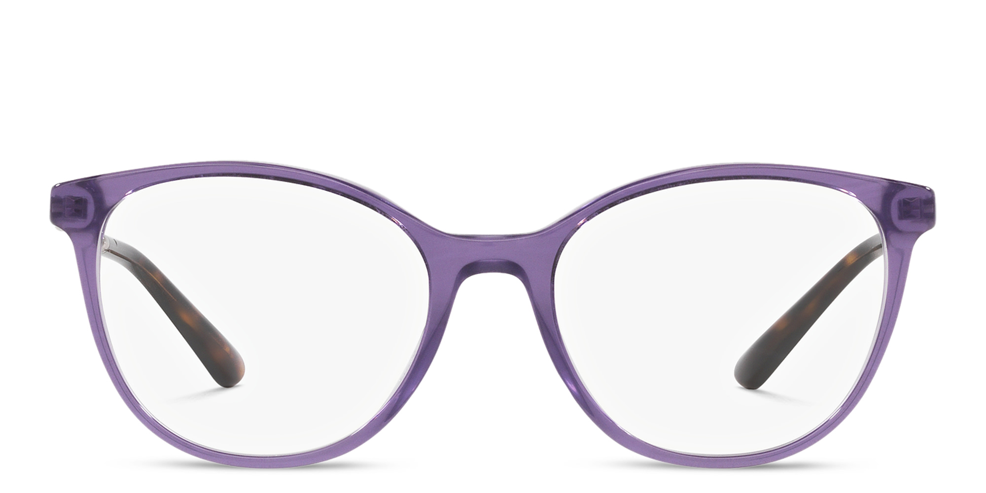 Dolce & Gabbana Butterfly Eyeglasses in Fleur Purple – Product Photo 1