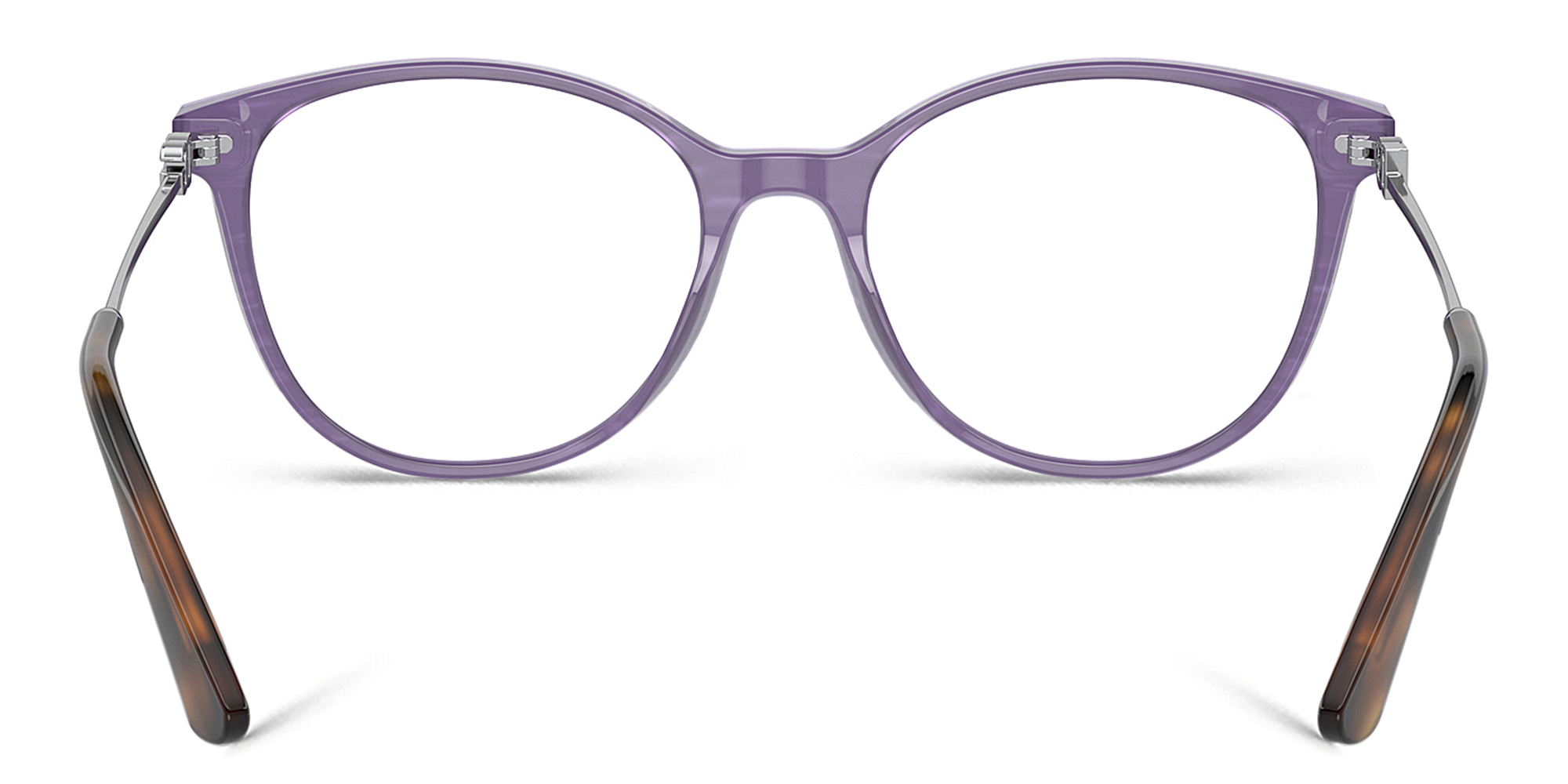 Dolce & Gabbana Butterfly Eyeglasses in Fleur Purple – Product Photo 4