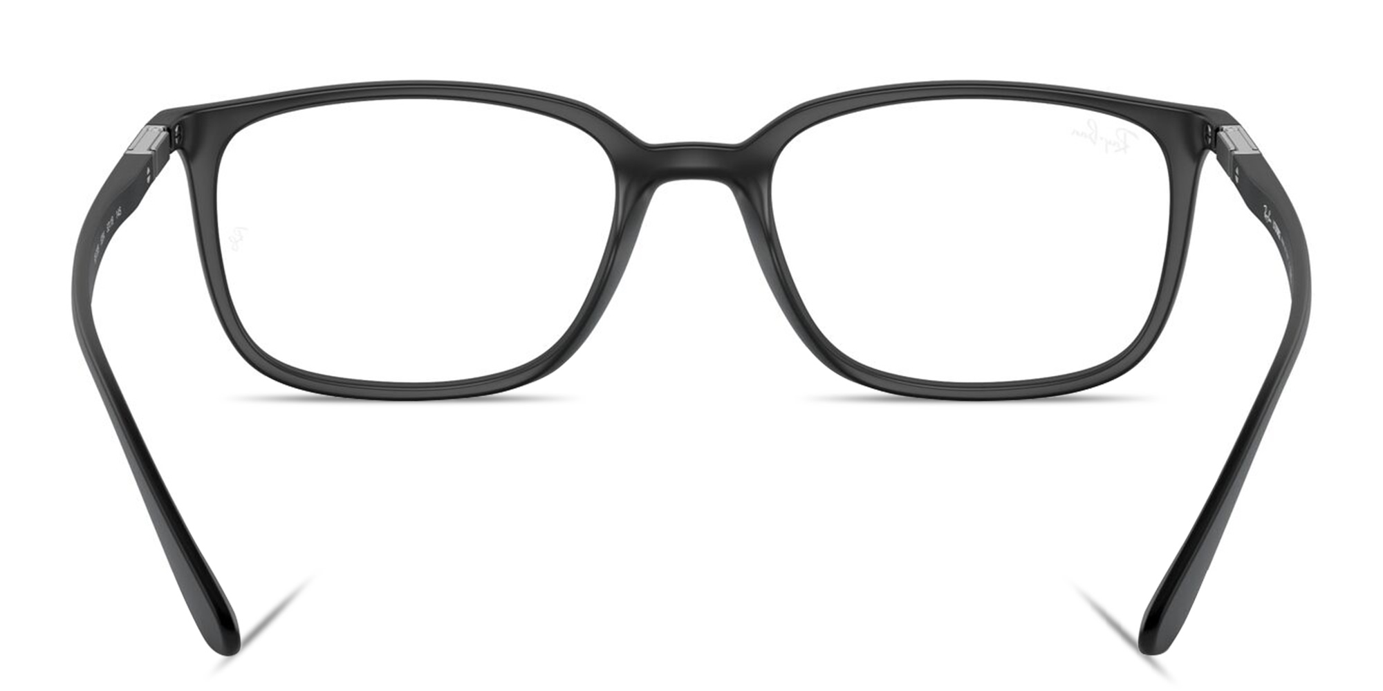 Shop Ray-Ban Optics Unisex Pillow Eyeglasses in Shiny Black online.