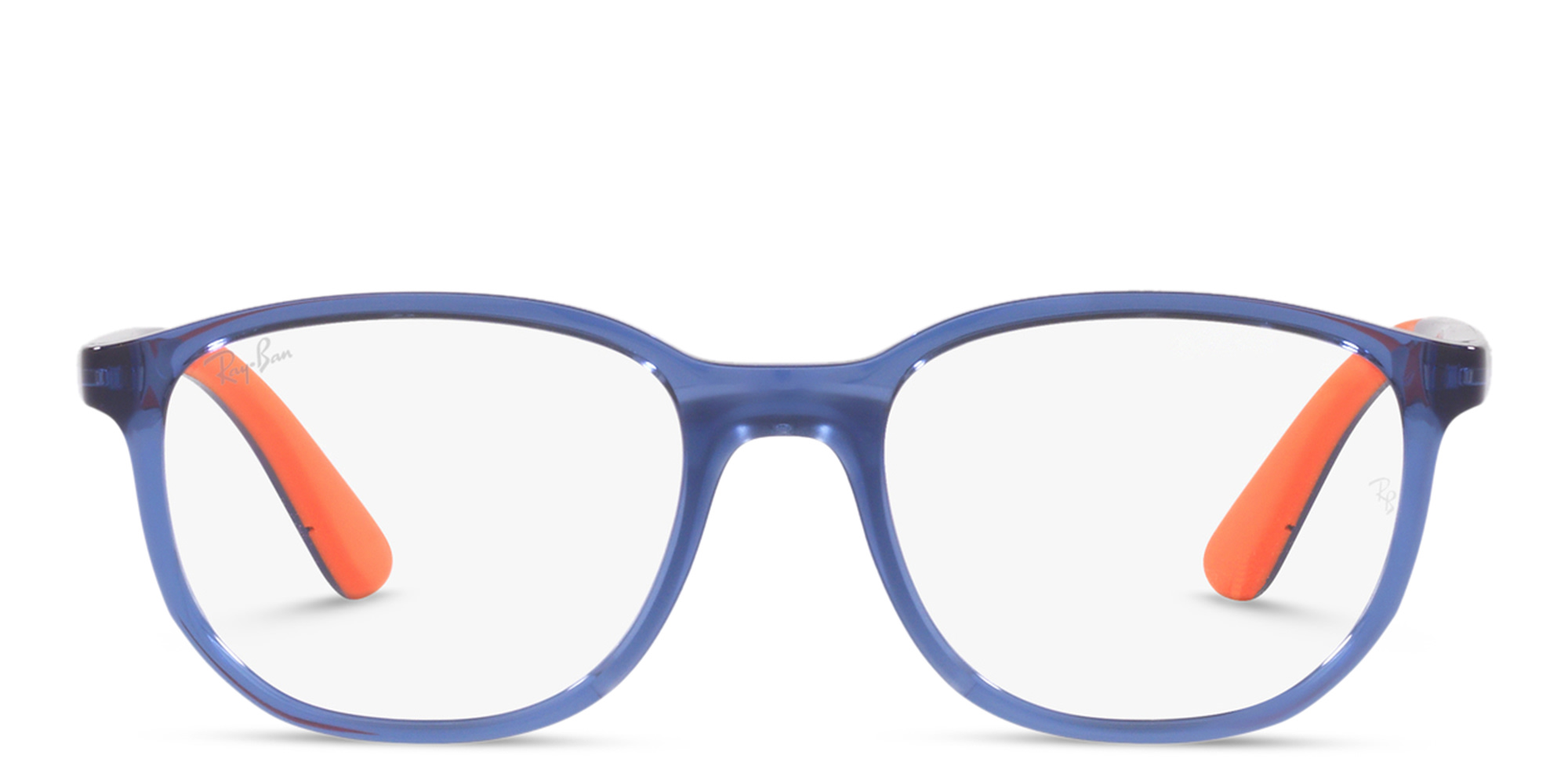 Shop Ray-Ban Junior Kids Pillow Eyeglasses in Blue online.
