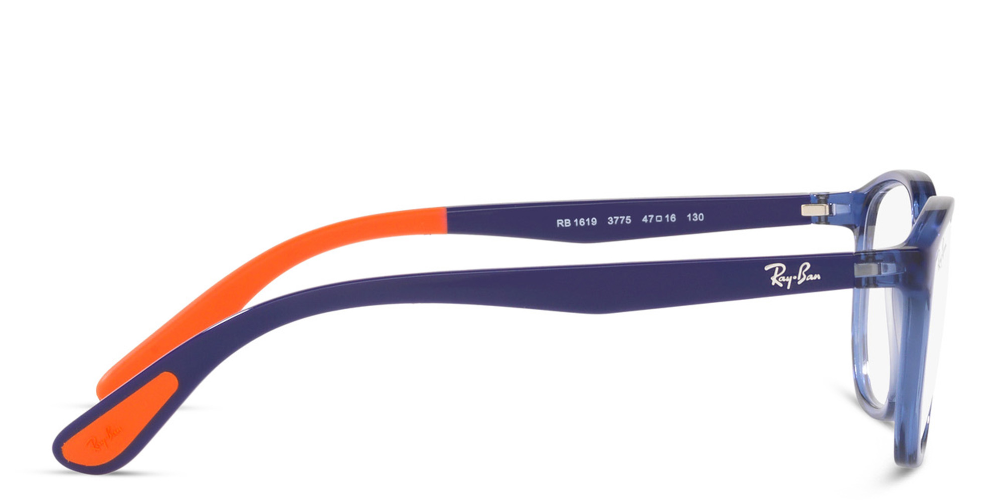 Ray-Ban Junior Kids Pillow Eyeglasses in Blue – Product Photo 3