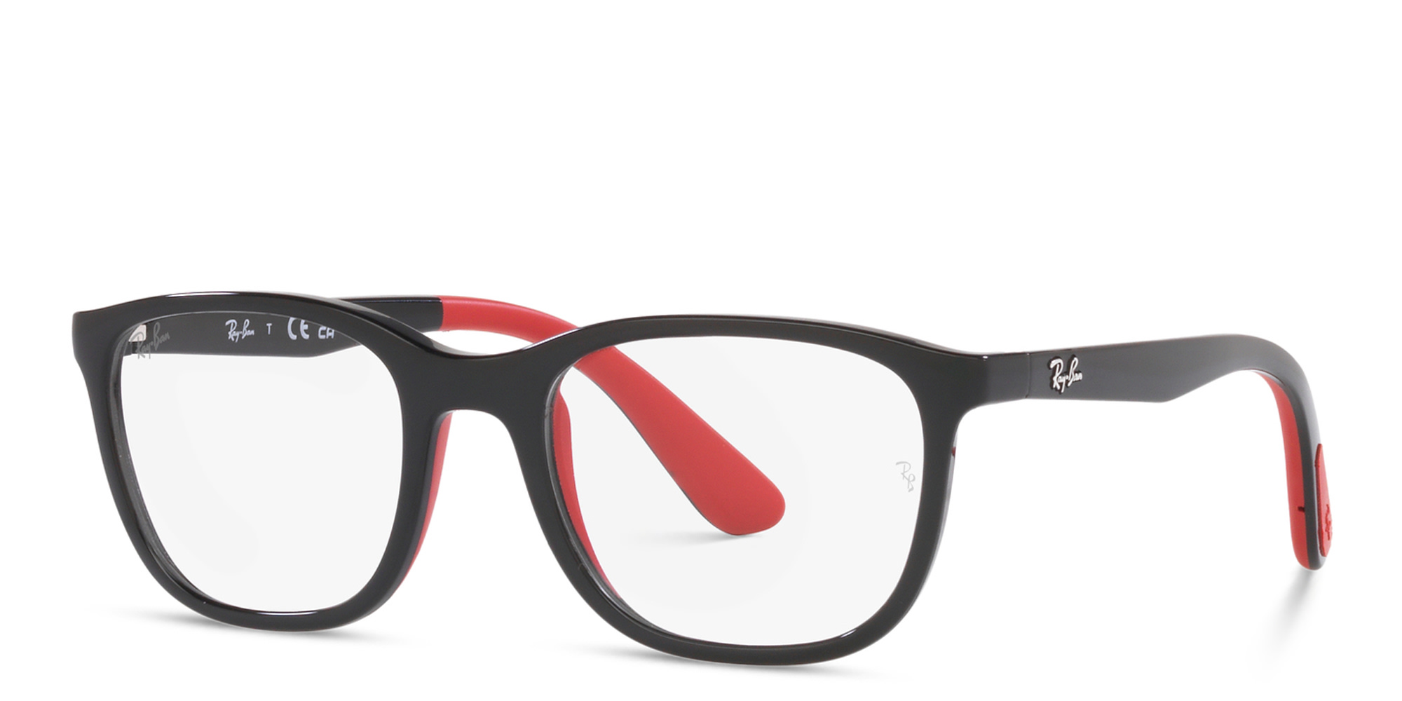 Shop Ray-Ban Junior Kids Pillow Eyeglasses in Black online.