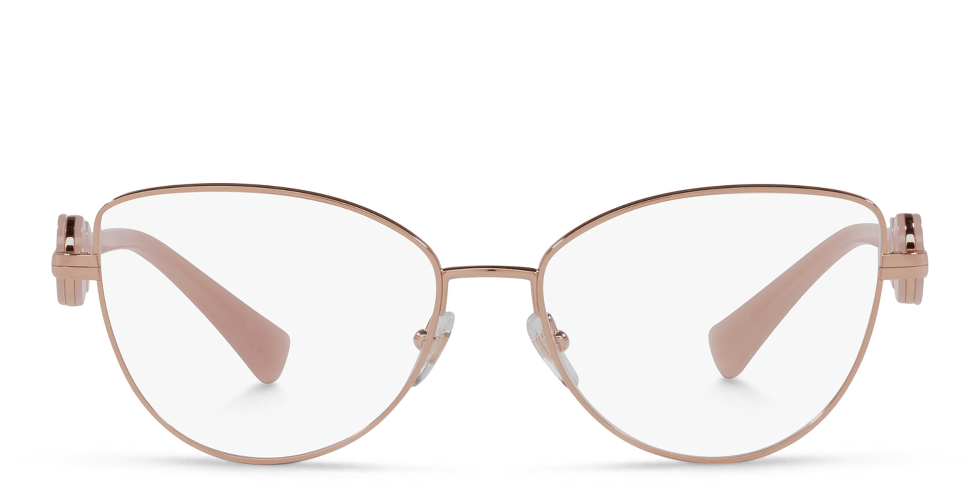 VERSACE Cat-Eye Eyeglasses in Rose Gold – Product Photo 1