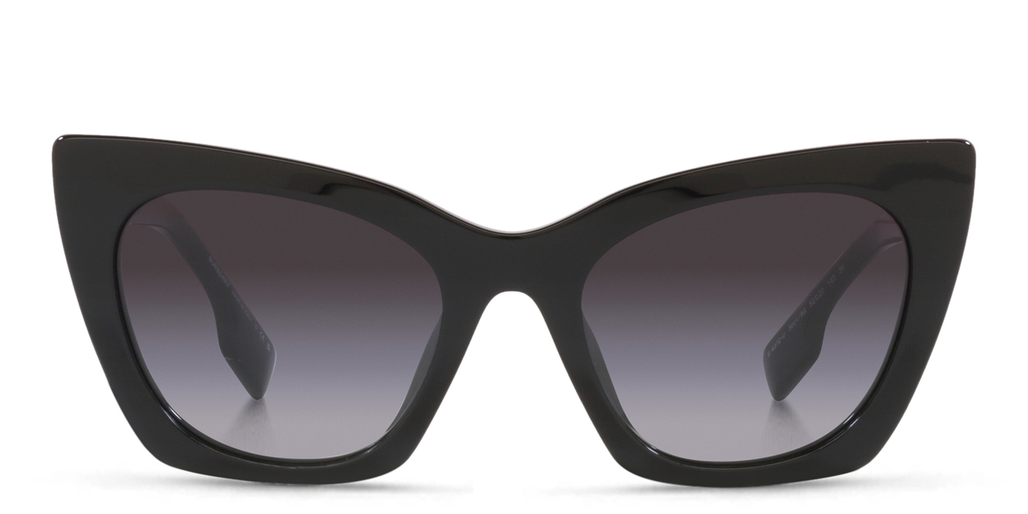 BURBERRY Cat-Eye Sunglasses in Black – Product Photo 1