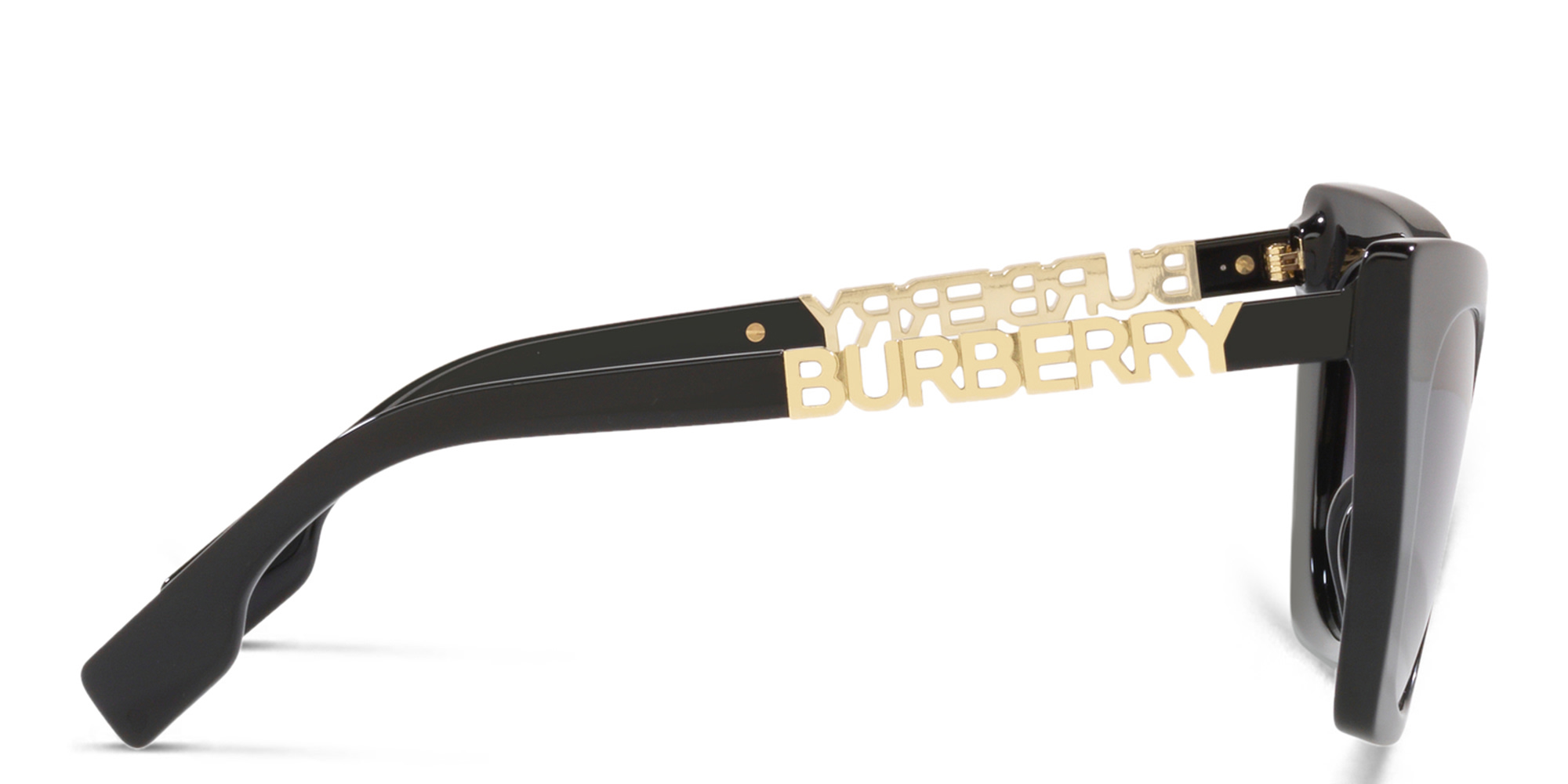 BURBERRY Cat-Eye Sunglasses in Black – Product Photo 3