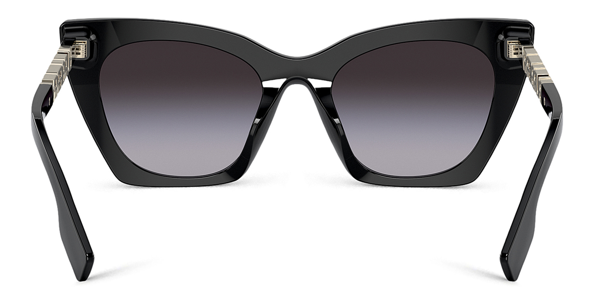 BURBERRY Cat-Eye Sunglasses in Black – Product Photo 4