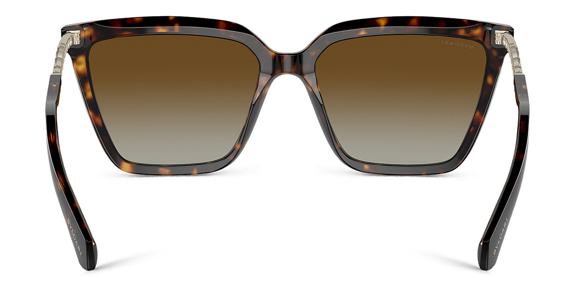 BVLGARI Cat-Eye Sunglasses in Havana – Product Photo 4