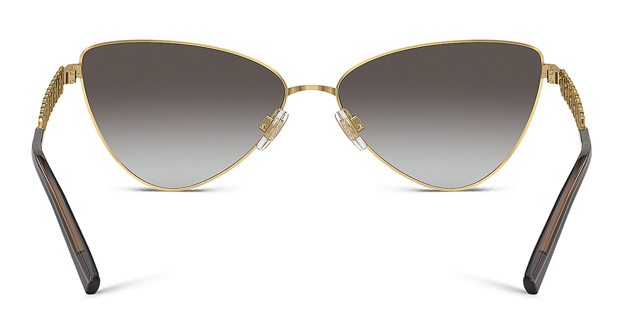 Shop Dolce & Gabbana Cat-Eye Sunglasses in Gold online.