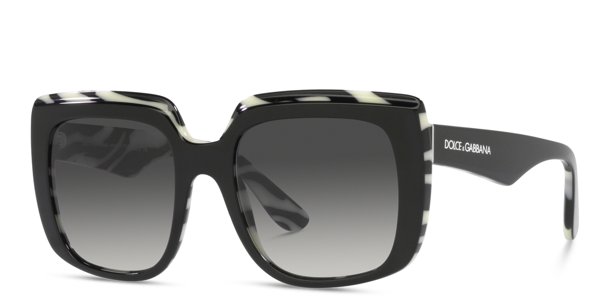 Dolce & Gabbana Oversized Square Sunglasses in Black – Product Photo 2