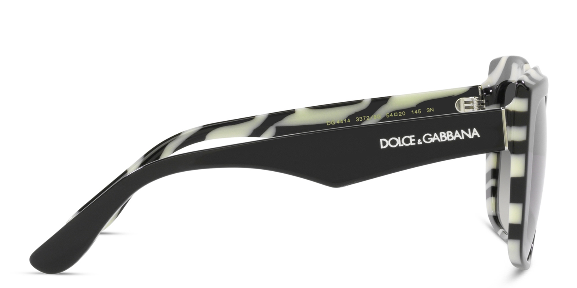 Dolce & Gabbana Oversized Square Sunglasses in Black – Product Photo 3