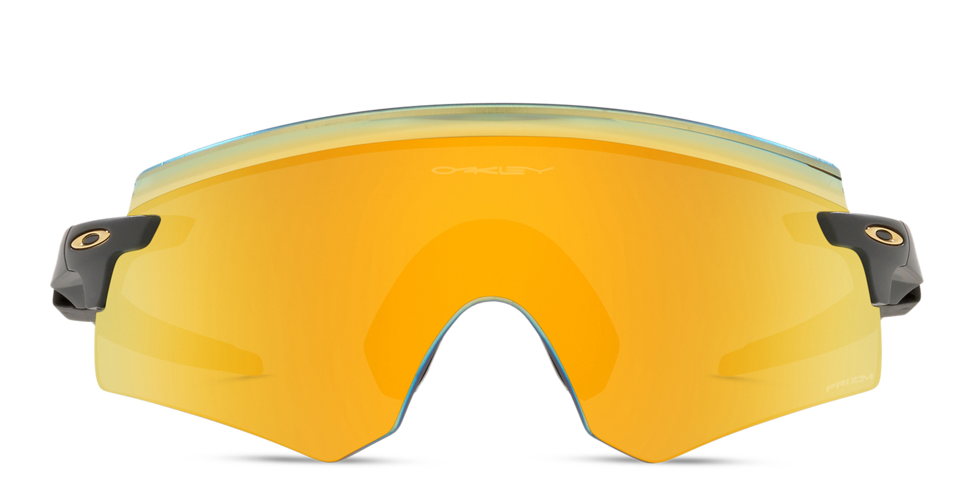 Shop Oakley Encoder Rimless Mask Sunglasses in Matte Carbon online.