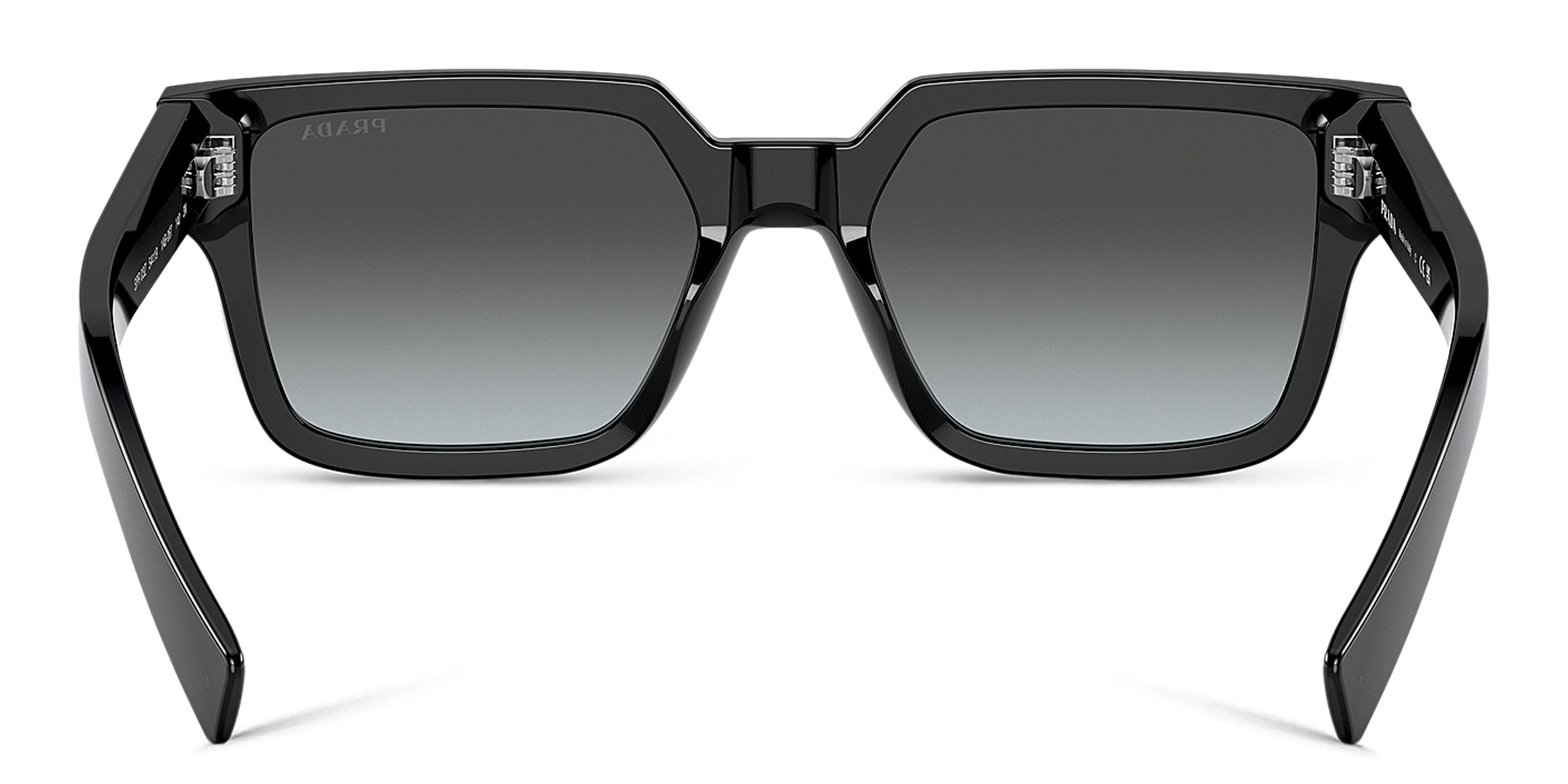 نظارات شمسية بيلو من برادا بلون أسود - صورة المنتج 4