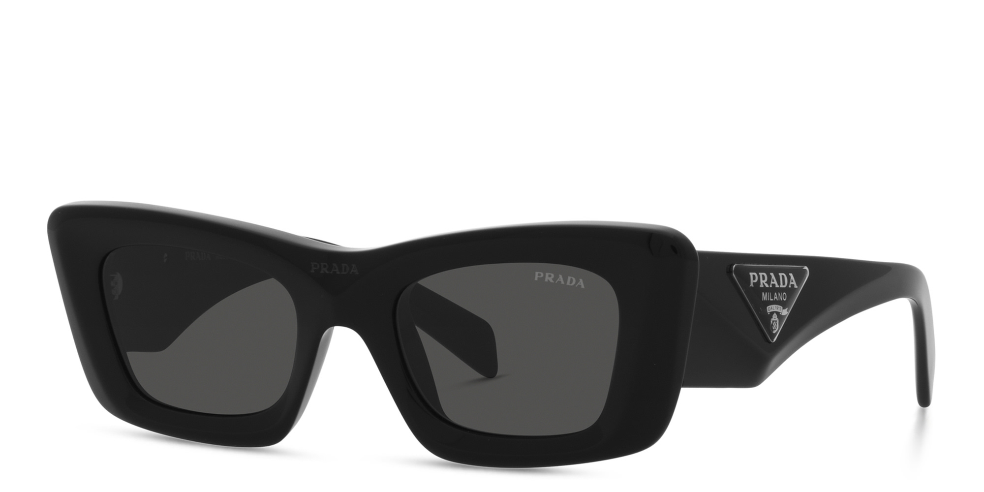 PRADA Cat-Eye Sunglasses in Black – Product Photo 2