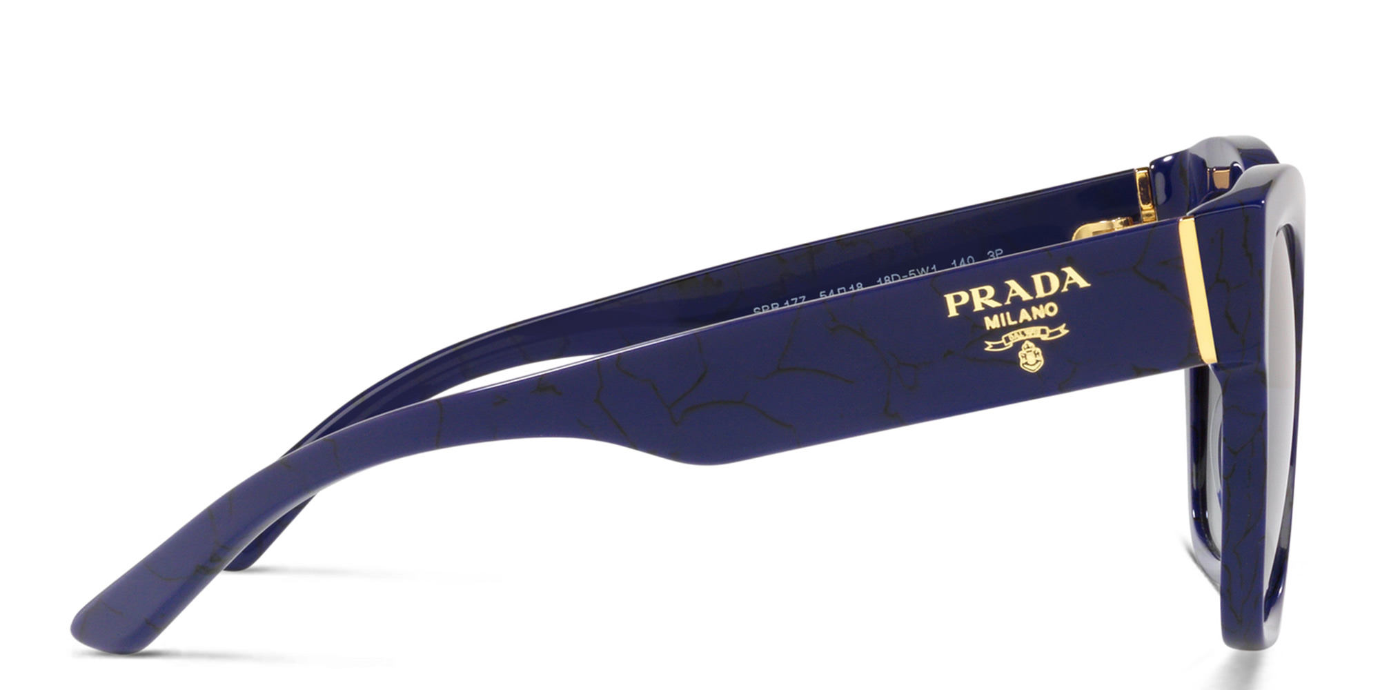 PRADA Cat-Eye Sunglasses in Blue – Product Photo 3