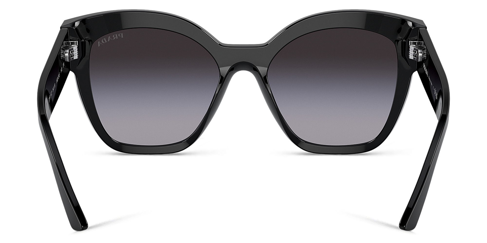 PRADA Square Sunglasses in Black – Product Photo 4