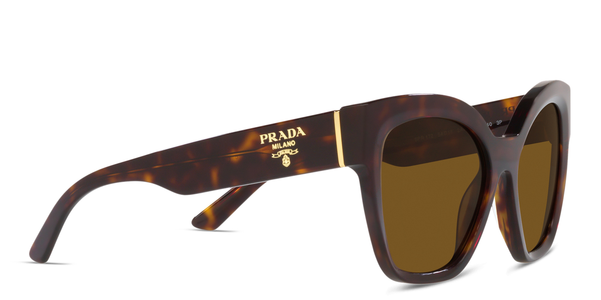 PRADA Logo Cat-Eye Sunglasses in Tortoise – Product Photo 2