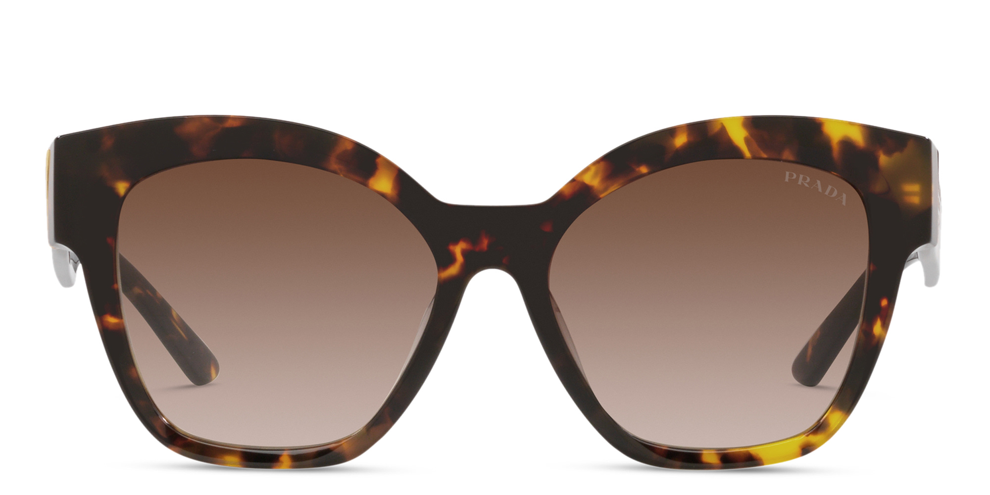 PRADA Square Sunglasses in Honey Tortoise – Product Photo 1