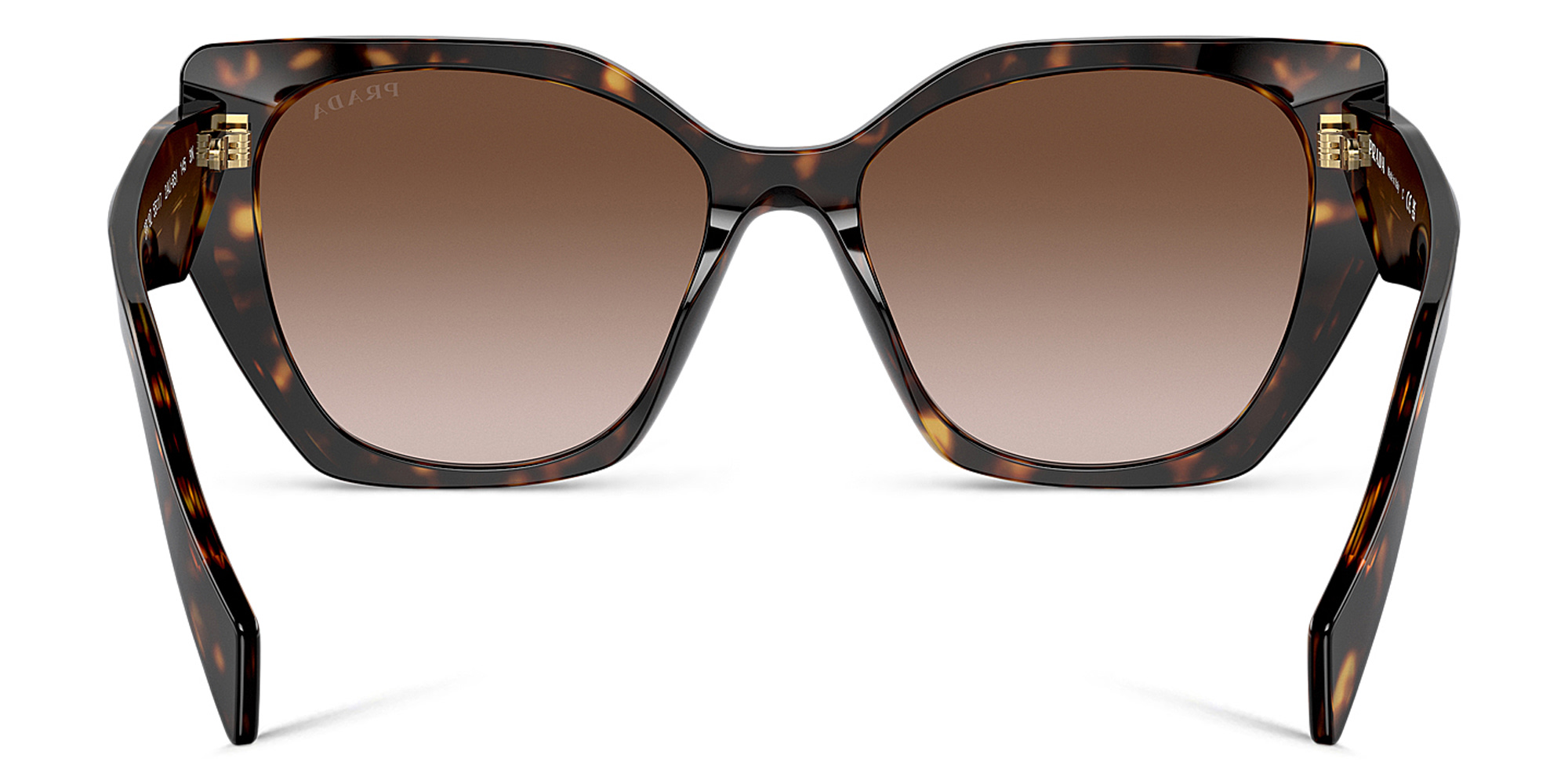 PRADA Pillow Sunglasses in Tortoise – Product Photo 4