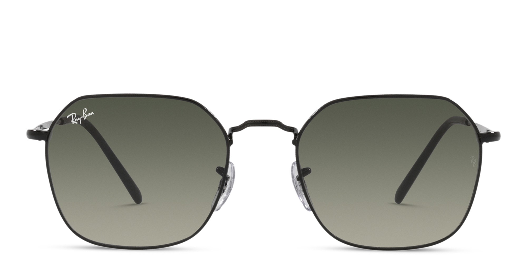 Shop Ray-Ban Jim Unisex Irregular Sunglasses in Black online.