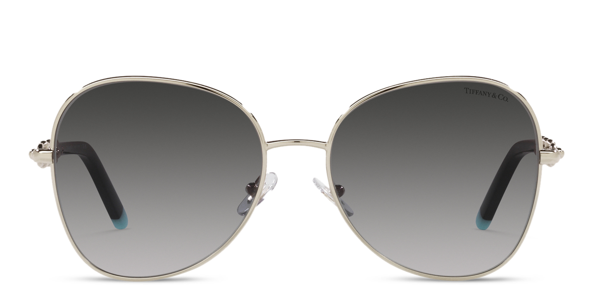 نظارات شمسية أفياتور من تيفاني أند كو بلون ذهبي فاتح - صورة المنتج 1
