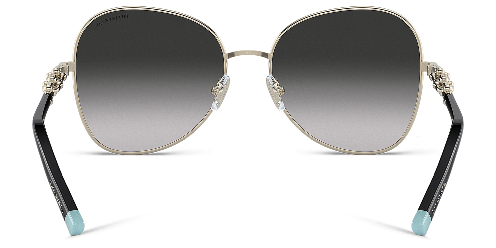 TIFFANY Aviator Sunglasses in Pale Gold – Product Photo 4