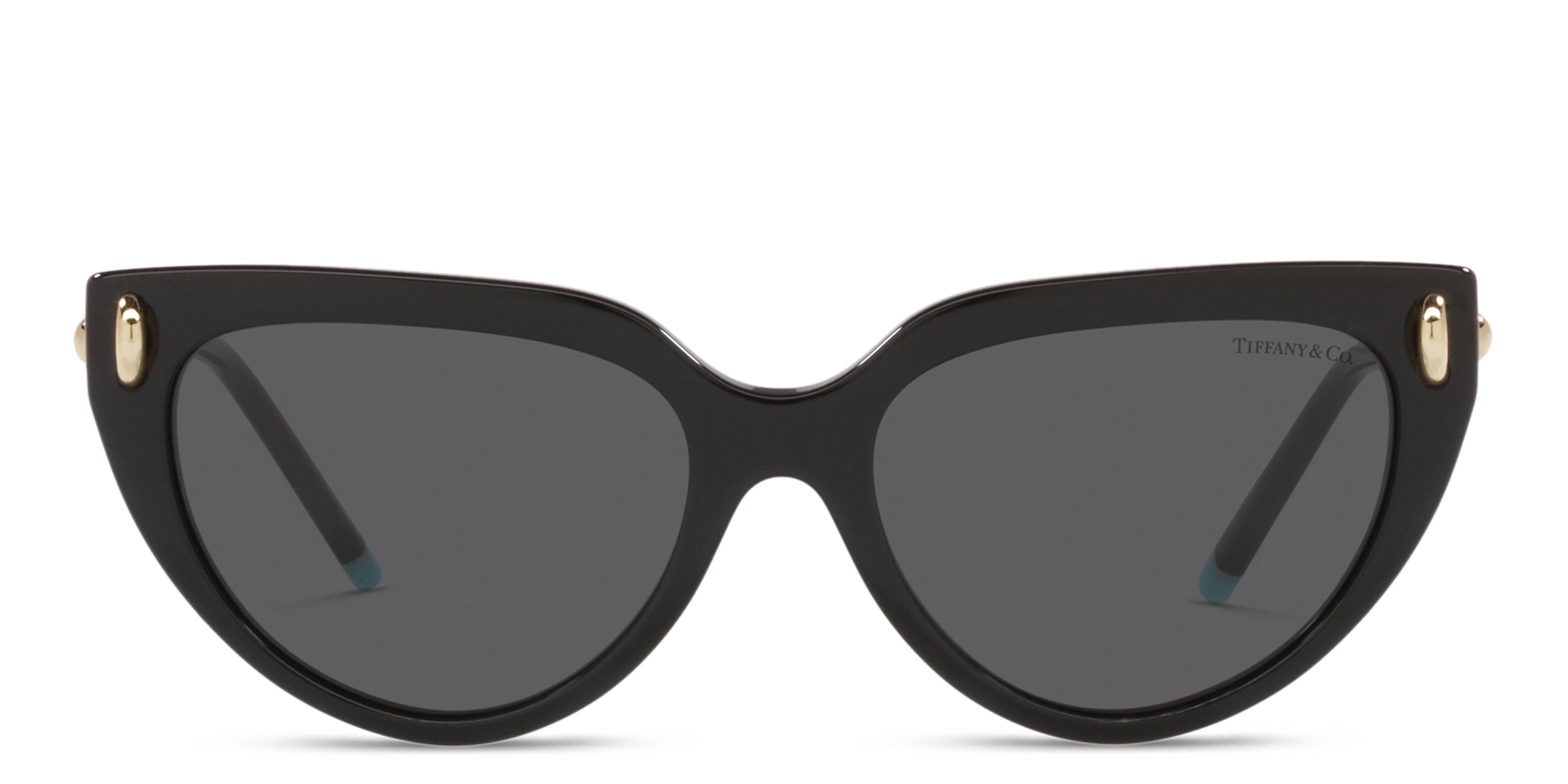 Shop TIFFANY Cat-Eye Sunglasses in Black online.