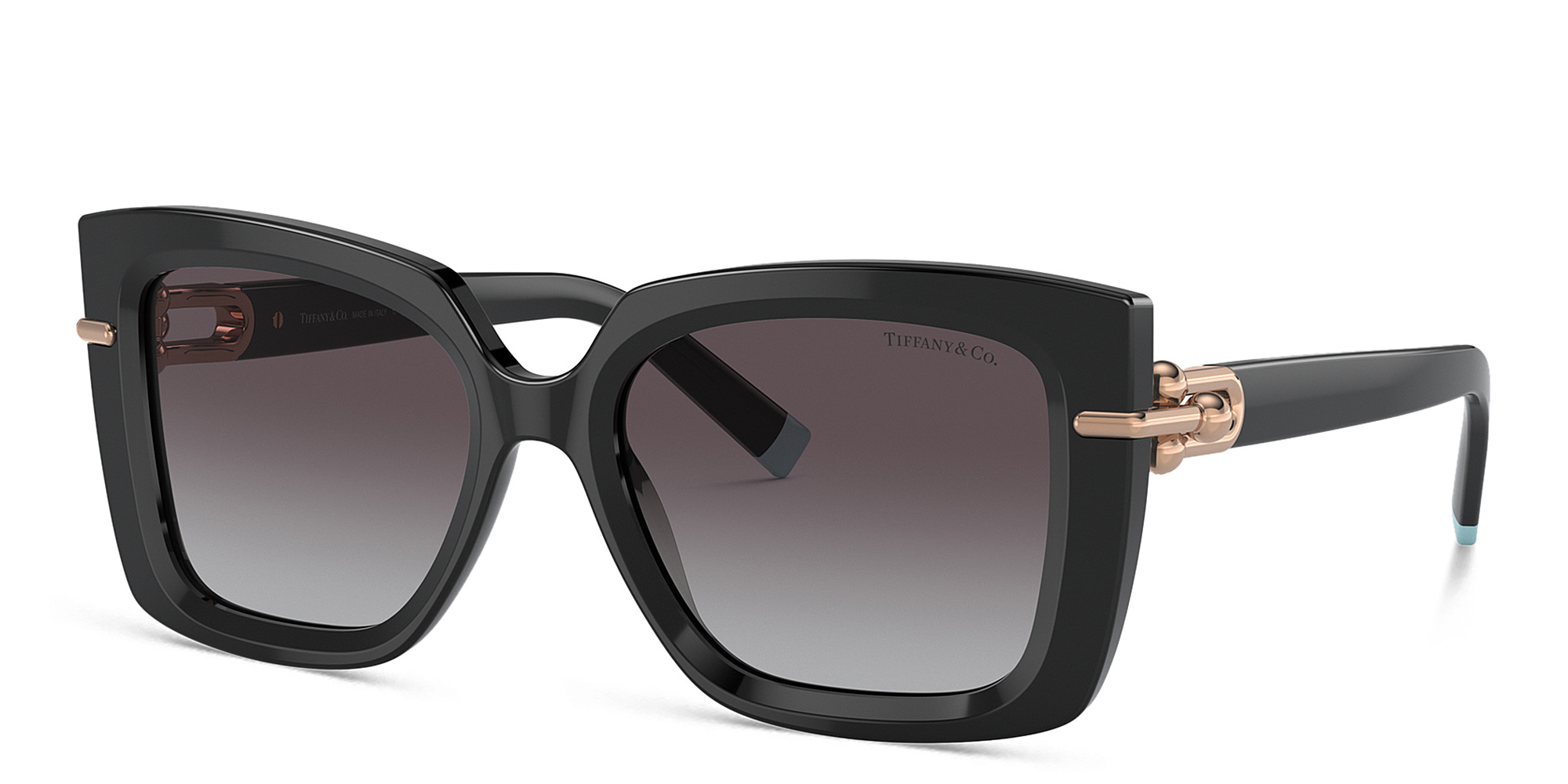 TIFFANY HardWear Butterfly Sunglasses in Black – Product Photo 2