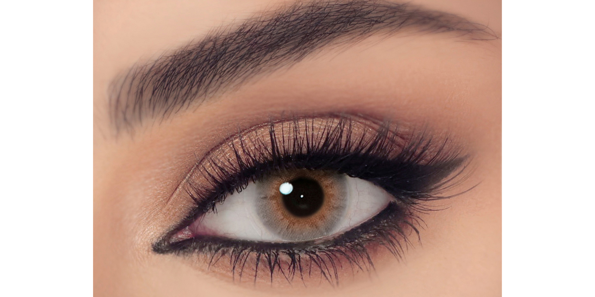 CELENA Monthly Color Contact Lenses - Desert Gray – Product Photo 1