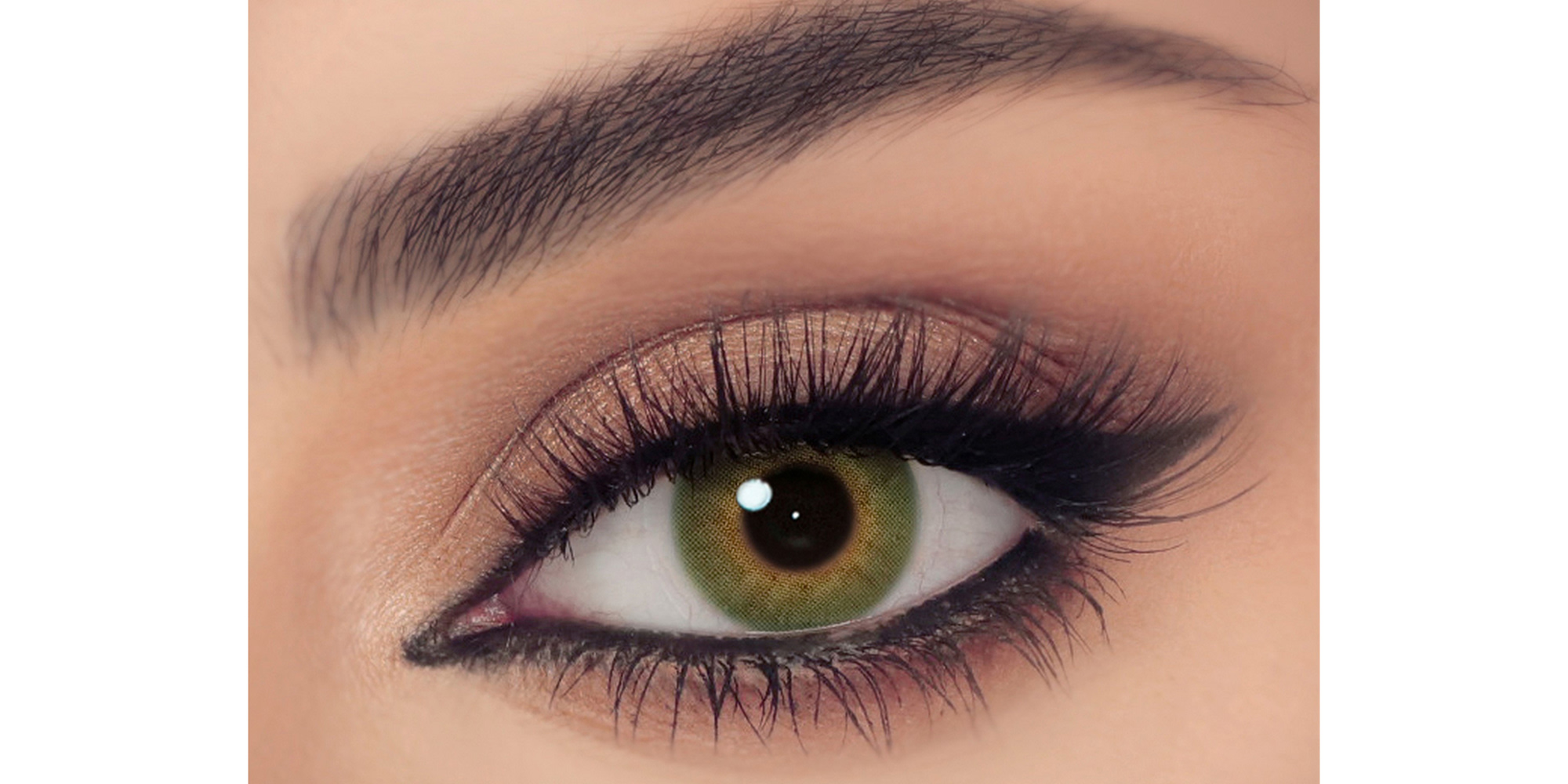 Buy CELENA Monthly Color Contact Lenses - Forest Green Online | MAGRABi KSA, image size:2000x1000