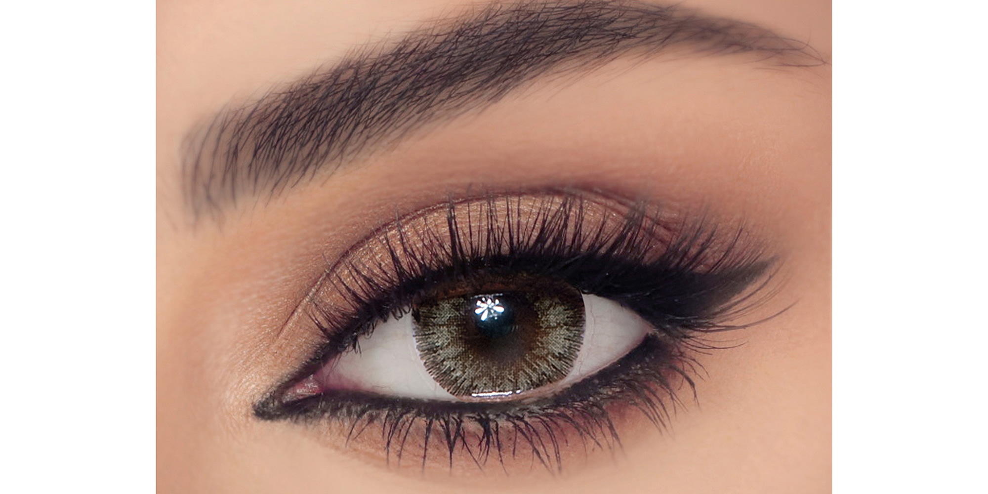 Shop CELENA Monthly Color Contact Lenses - Hazel Green online.