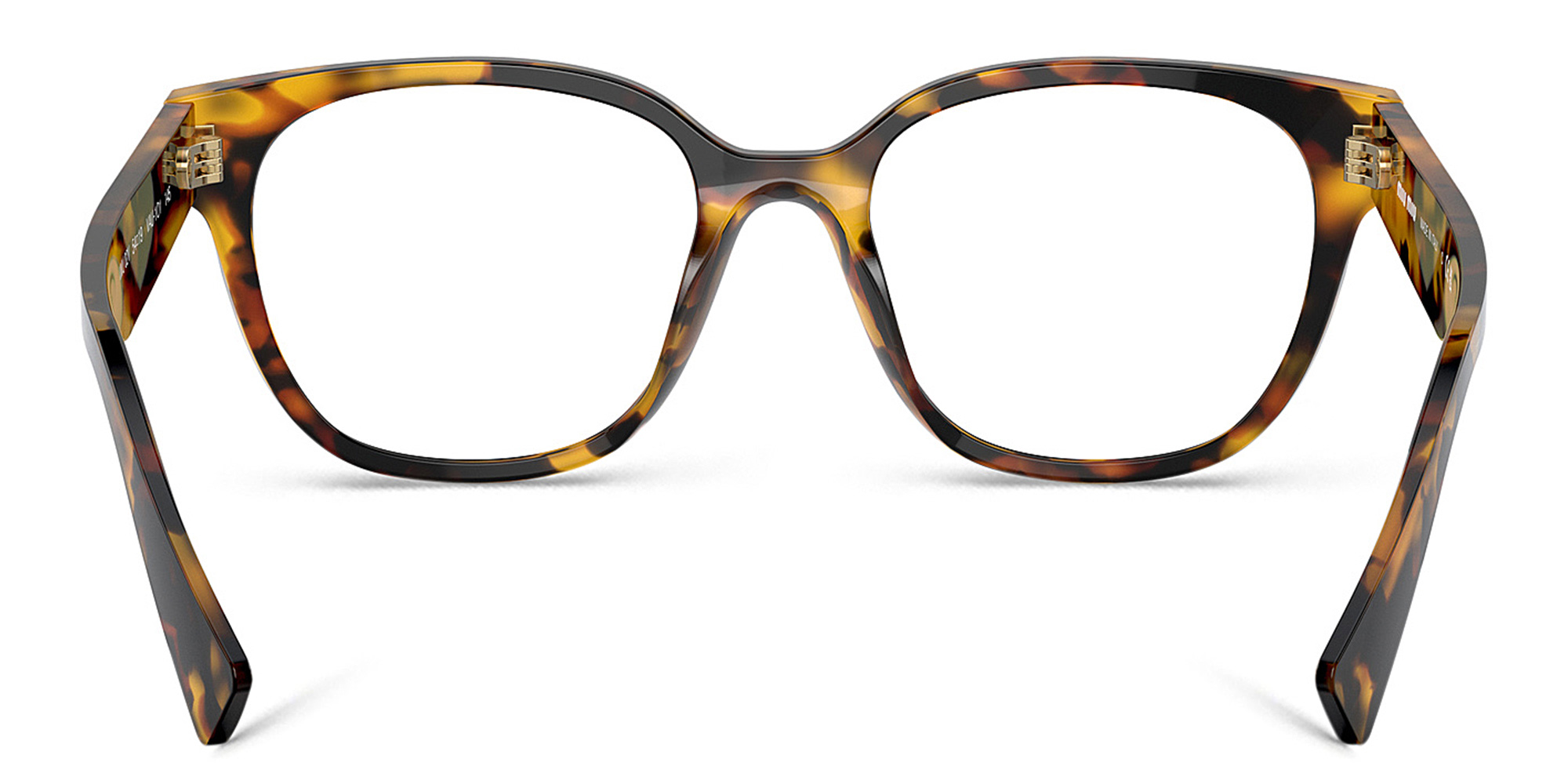 MIU MIU Square Eyeglasses in Honey Havana – Product Photo 4