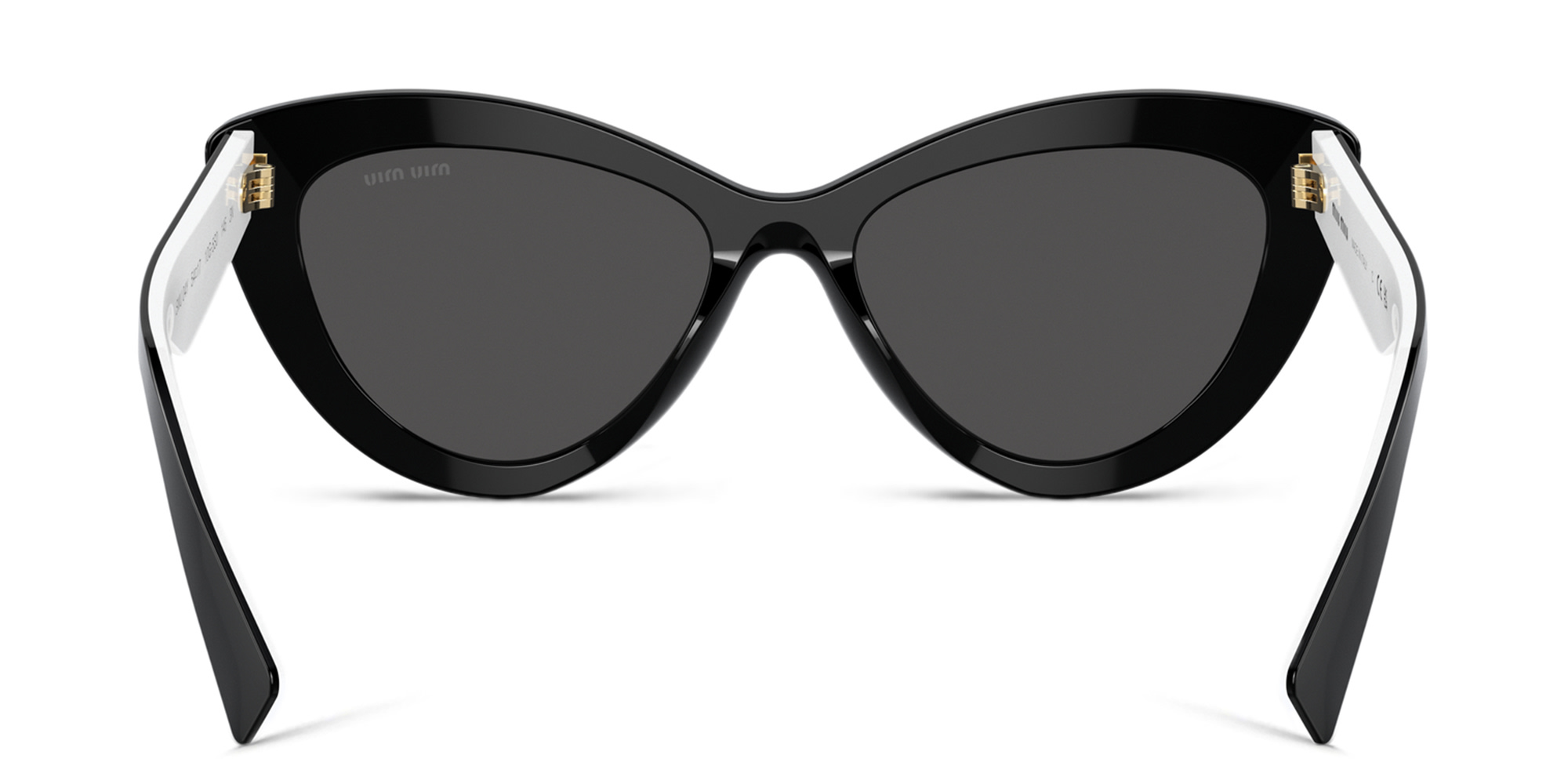 MIU MIU Cat-Eye Sunglasses in Black – Product Photo 4
