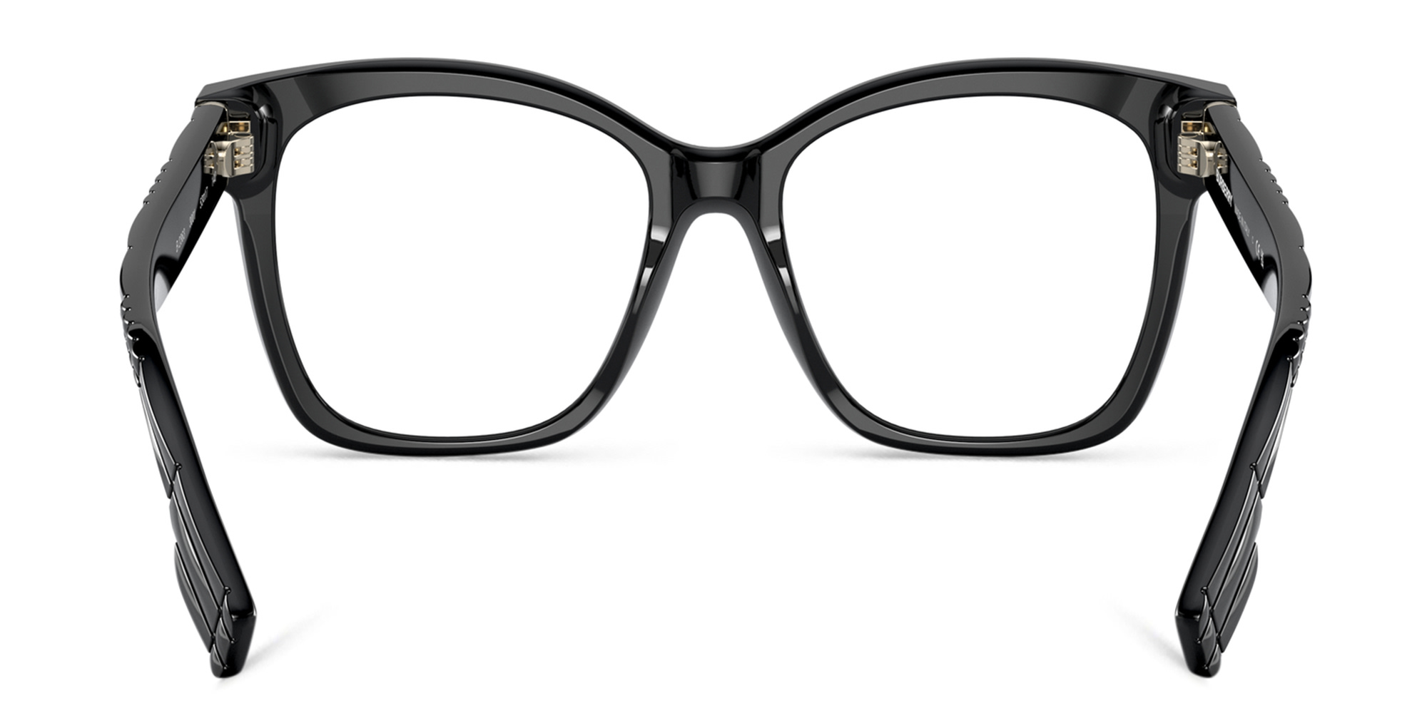 Shop BURBERRY Cat-Eye Eyeglasses in Black online.