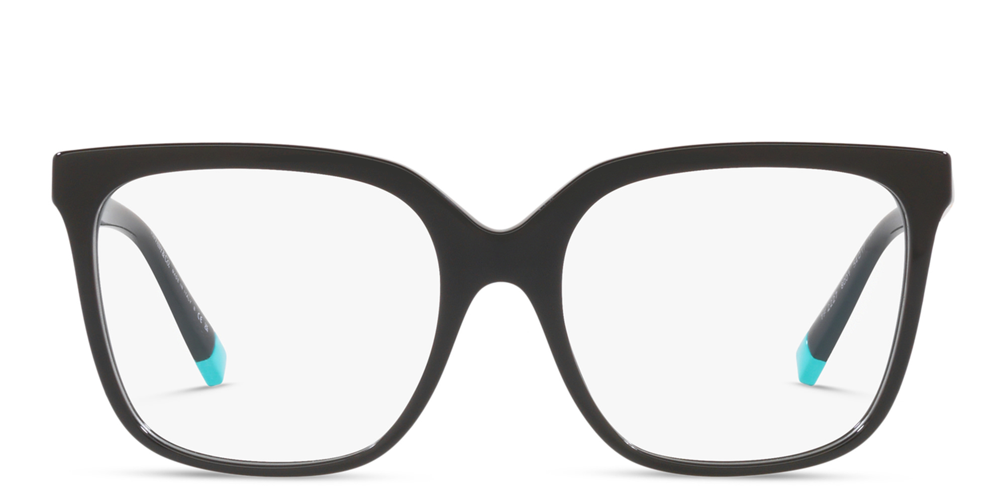 TIFFANY Square Eyeglasses in Black – Product Photo 1