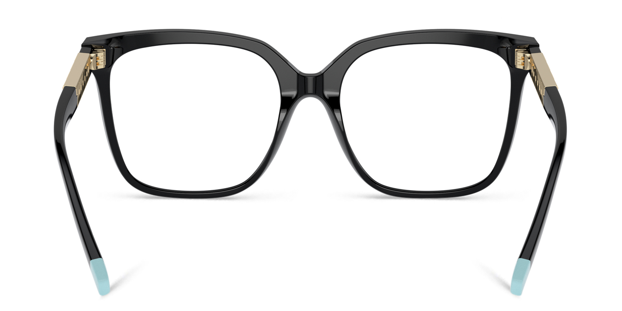 TIFFANY Square Eyeglasses in Black – Product Photo 4