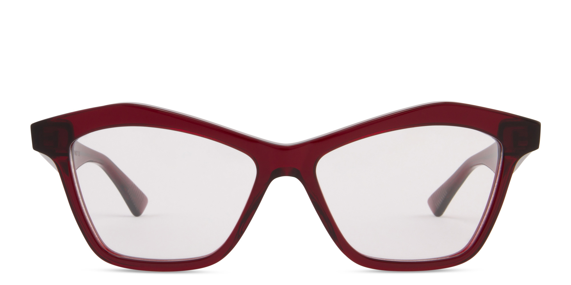 BOTTEGA VENETA Cat-Eye Eyeglasses in Red – Product Photo 1