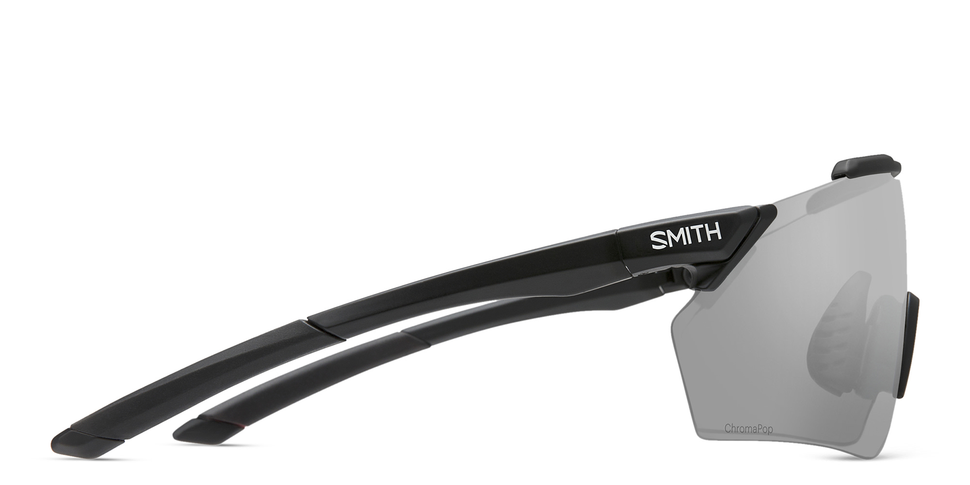 نظارات شمسية واسعة غير منتظمة بدون إطار للجنسين من سميث بلون أسود - صورة المنتج 3