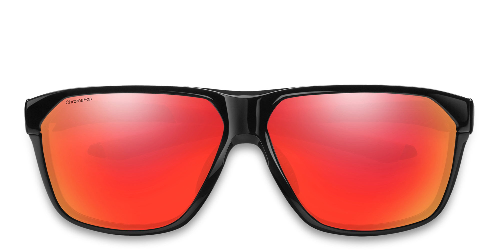 Shop SMITH Unisex Irregular Sunglasses in Black online.