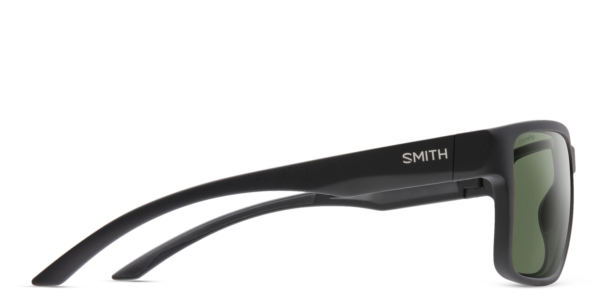 SMITH Unisex Rectangle Sunglasses in Black – Product Photo 3