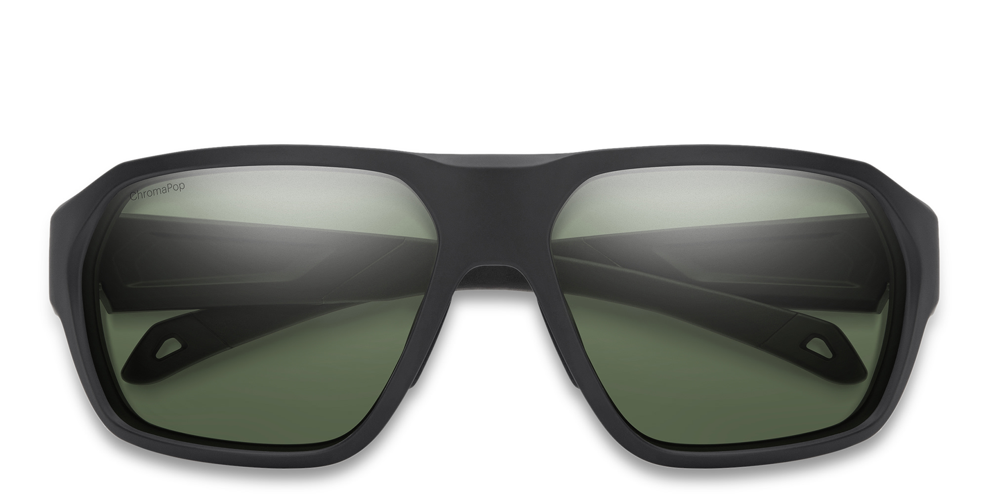 Shop SMITH Unisex Square Sunglasses in Black online.